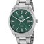 Reloj Marea Hombre Brazalete de Acero y Esfera Verde